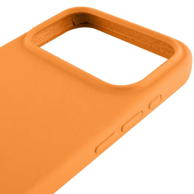 Etui Silk Case Full Protective do Apple iPhone 17 Pro / 18 Pro (6.3"), Pomarańczowy / Orange 2, Silikon