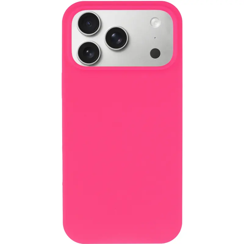 Etui Silk Case Full Protective do Apple iPhone 17 Pro / 18 Pro (6.3"), Różowy / Barbie pink 1, Silikon