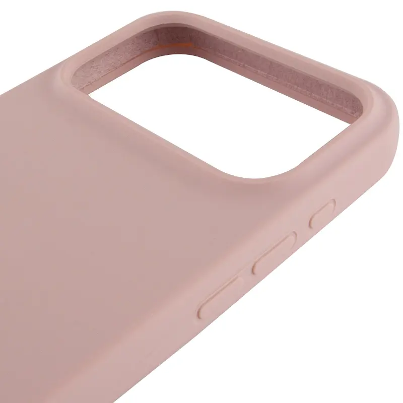 Etui Silk Case Full Protective do Apple iPhone 17 Pro / 18 Pro (6.3"), Różowy / Pink Sand 3, Silikon