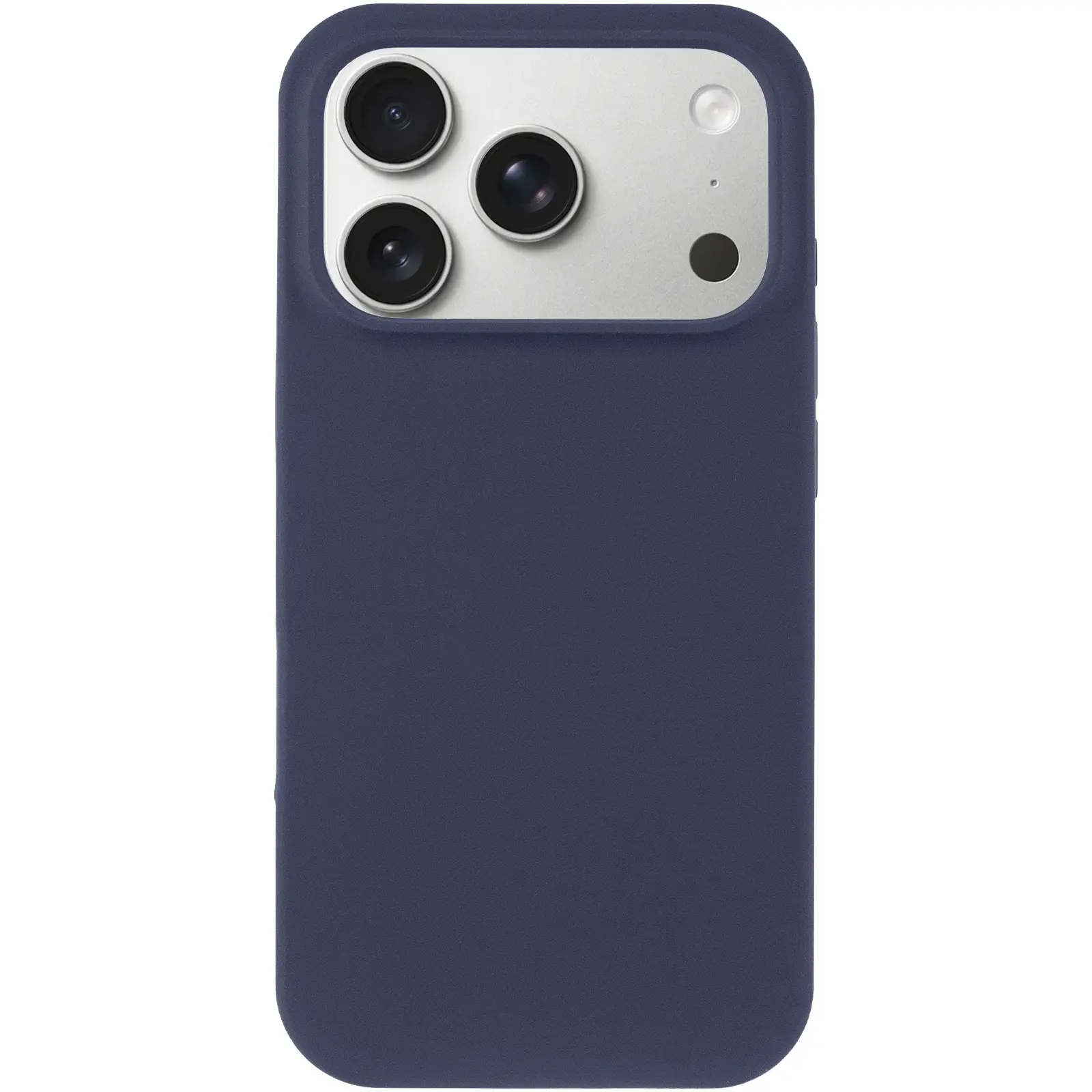 Etui Silk Case Full Protective do Apple iPhone 17 Pro / 18 Pro (6.3"), Ciemno-niebieski / Midnight blue 1, Silikon