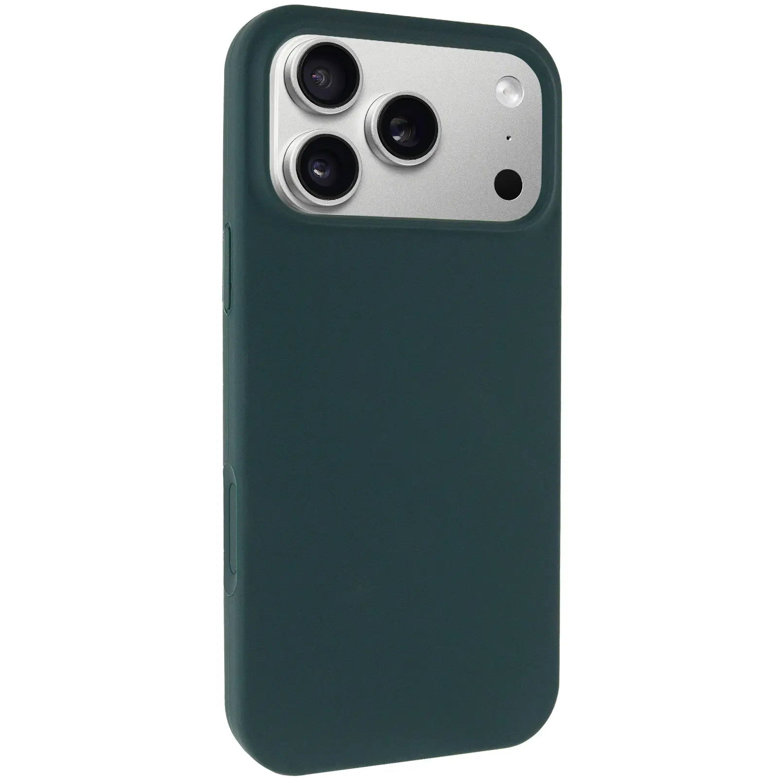 Etui Silk Case Full Protective do Apple iPhone 17 Pro Max (6.9"), Zielony / Forest green, Silikon