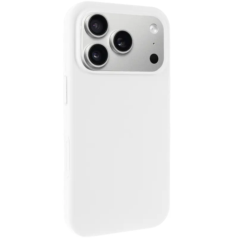 Etui Silk Case Full Protective do Apple iPhone 17 Pro Max / 18 Pro Max (6.9"), Biały / White, Silikon