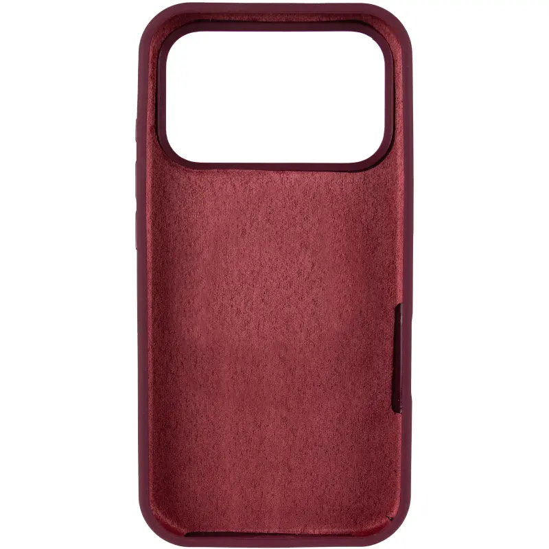 Etui Silk Case Full Protective do Apple iPhone 17 Pro Max / 18 Pro Max (6.9"), Bordeaux / Plum 2, Silikon