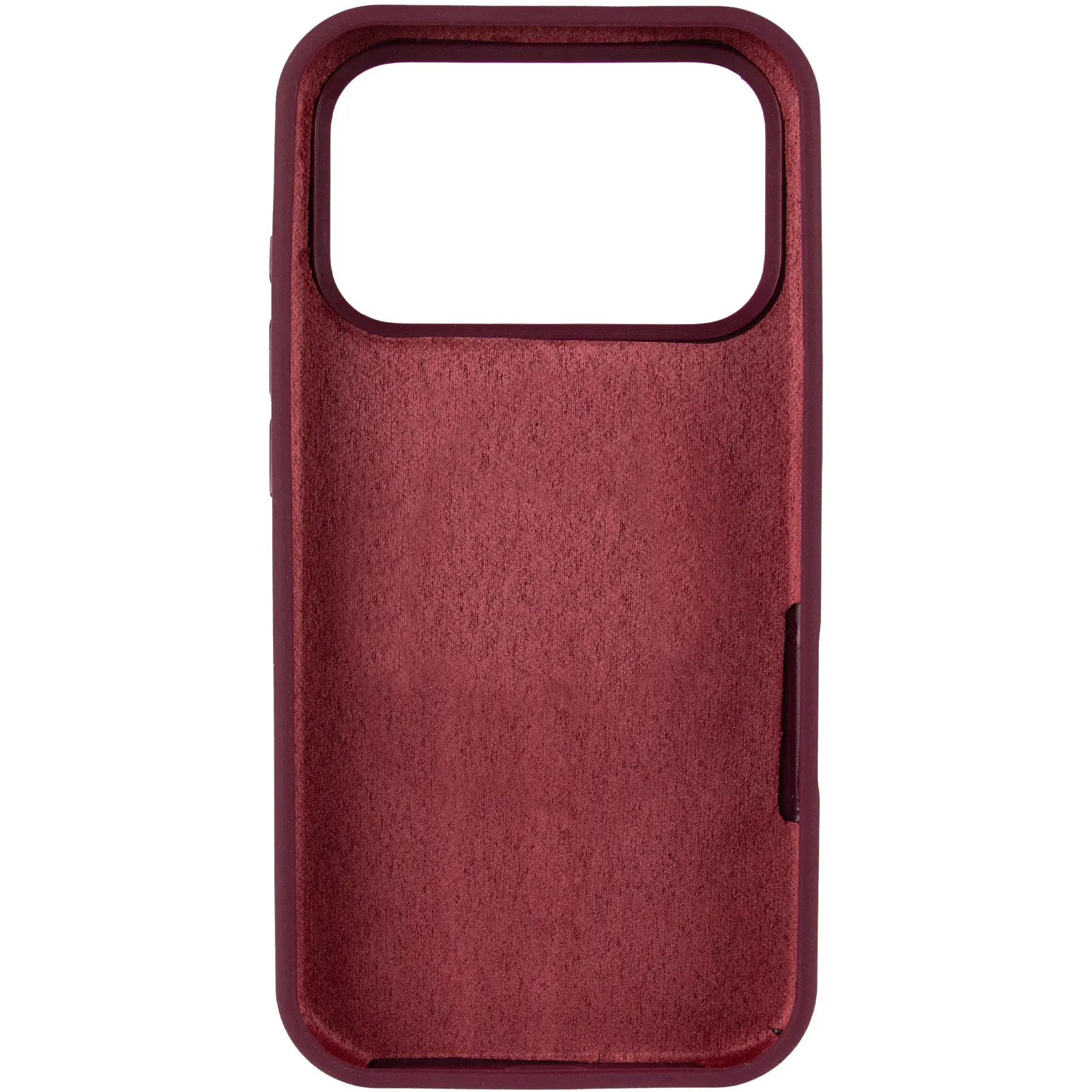 Etui Silk Case Full Protective do Apple iPhone 17 Pro Max / 18 Pro Max (6.9"), Bordeaux / Plum 2, Silikon