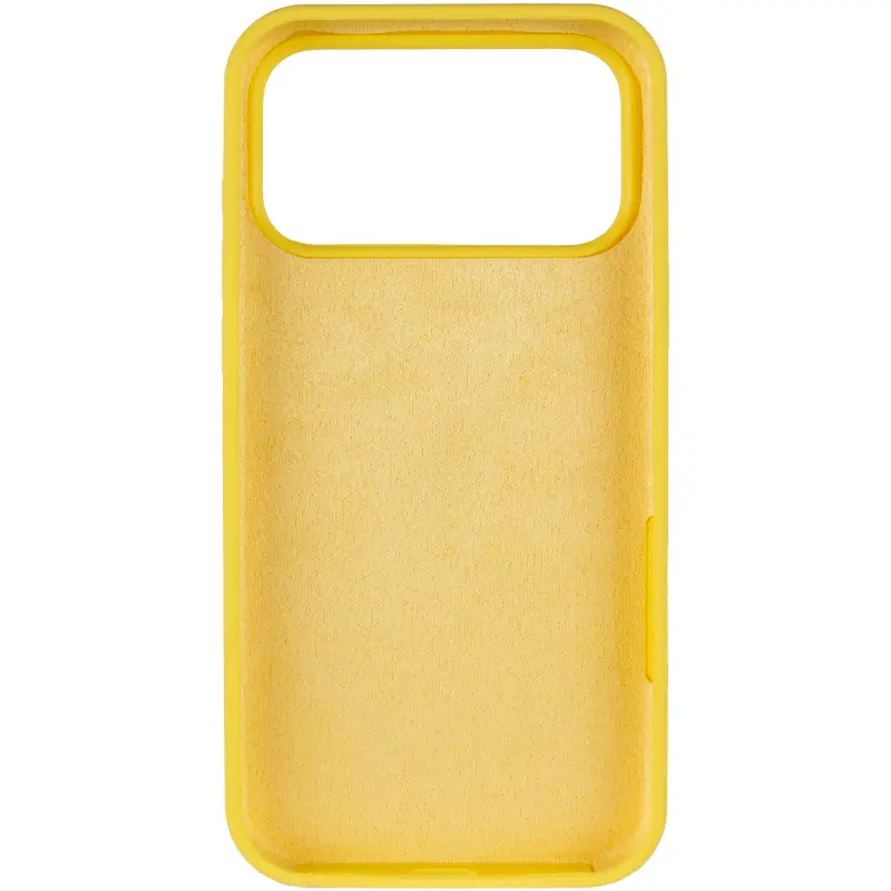Etui Silk Case Full Protective do Apple iPhone 17 Pro Max / 18 Pro Max (6.9"), Żółty / Yellow 2, Silikon