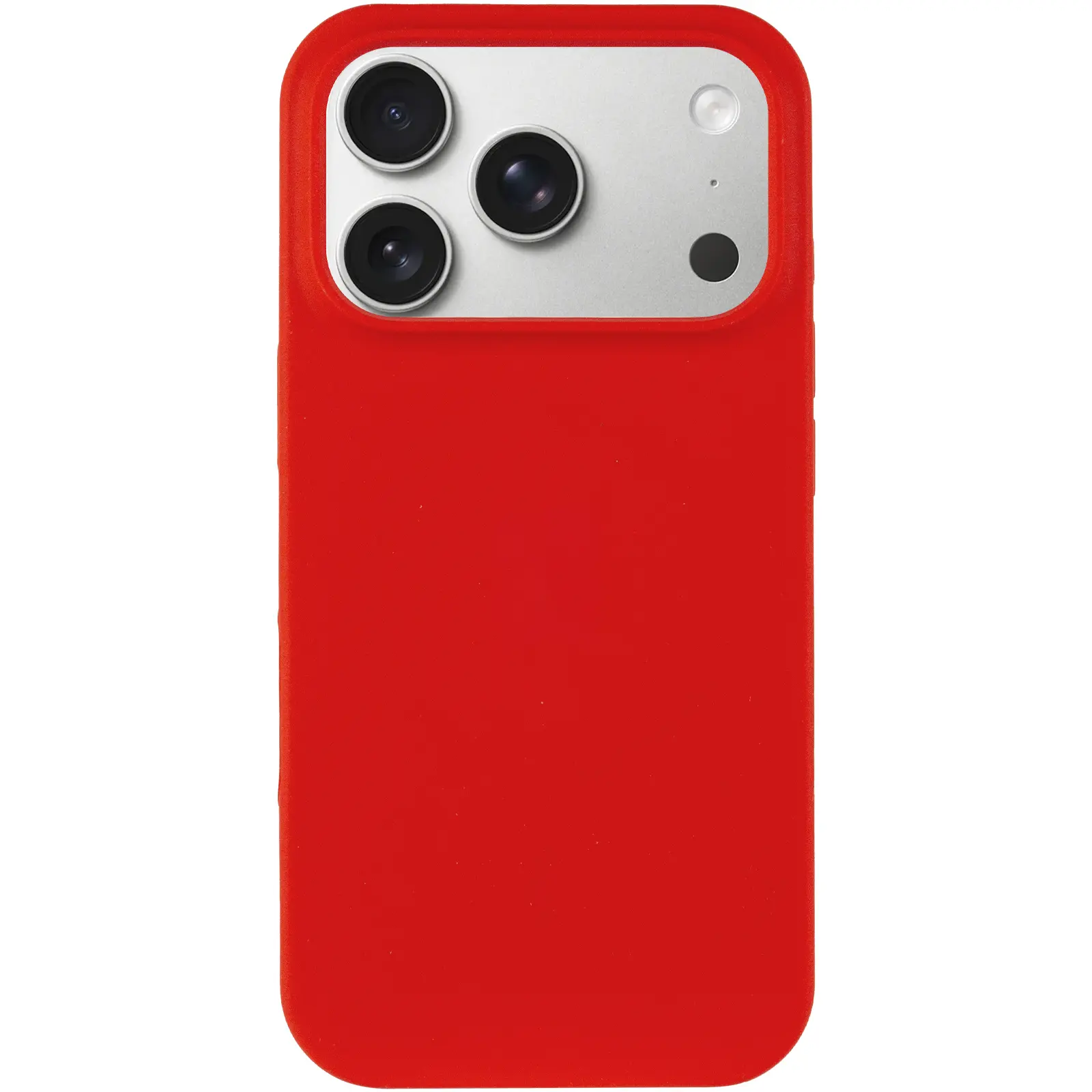 Etui Silk Case Full Protective do Apple iPhone 17 Pro Max / 18 Pro Max (6.9"), Czerwony / Red 1, Silikon