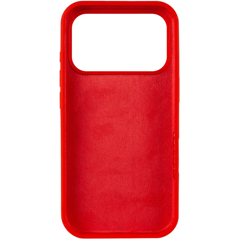 Etui Silk Case Full Protective do Apple iPhone 17 Pro Max / 18 Pro Max (6.9"), Czerwony / Red 2, Silikon