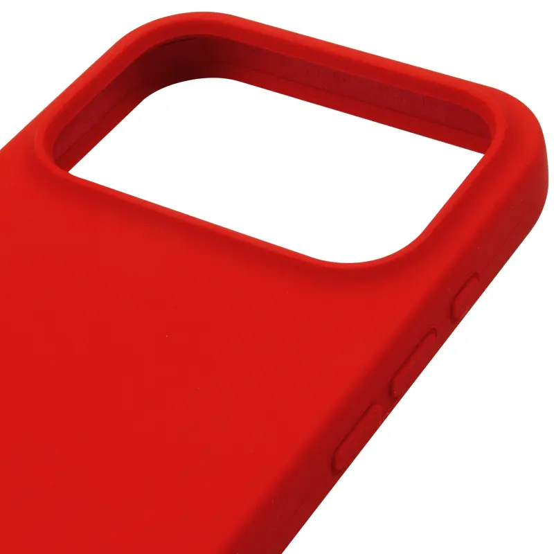 Etui Silk Case Full Protective do Apple iPhone 17 Pro Max / 18 Pro Max (6.9"), Czerwony / Red 3, Silikon