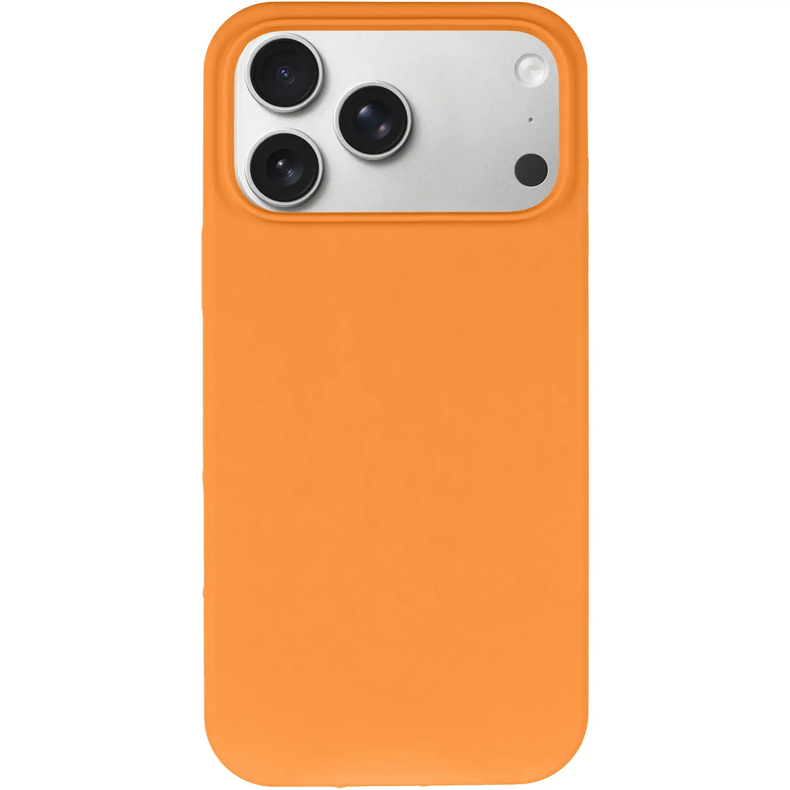 Etui Silk Case Full Protective do Apple iPhone 17 Pro Max / 18 Pro Max (6.9"), Pomarańczowy / Orange 1, Silikon