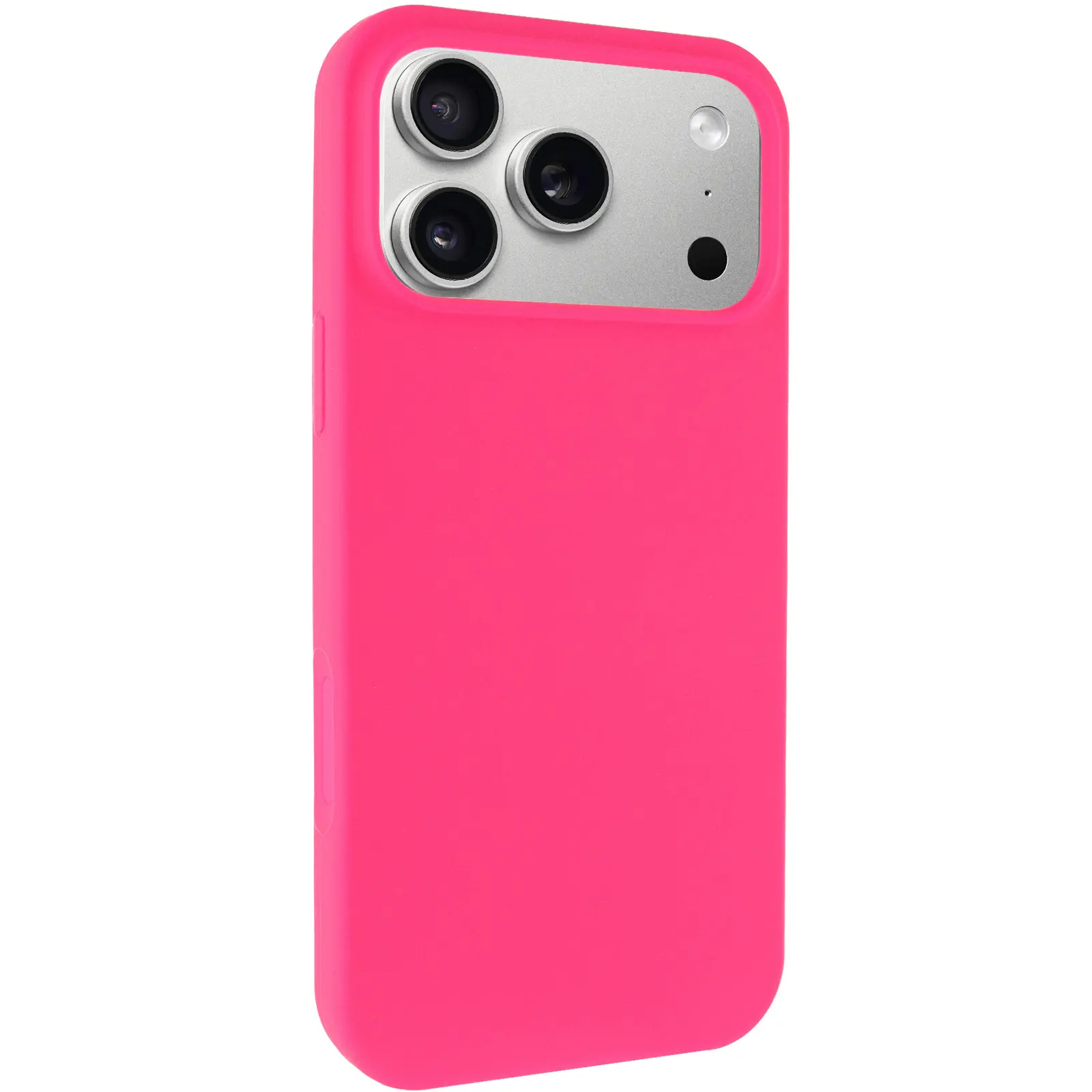 Etui Silk Case Full Protective do Apple iPhone 17 Pro Max / 18 Pro Max (6.9"), Różowy / Barbie pink, Silikon