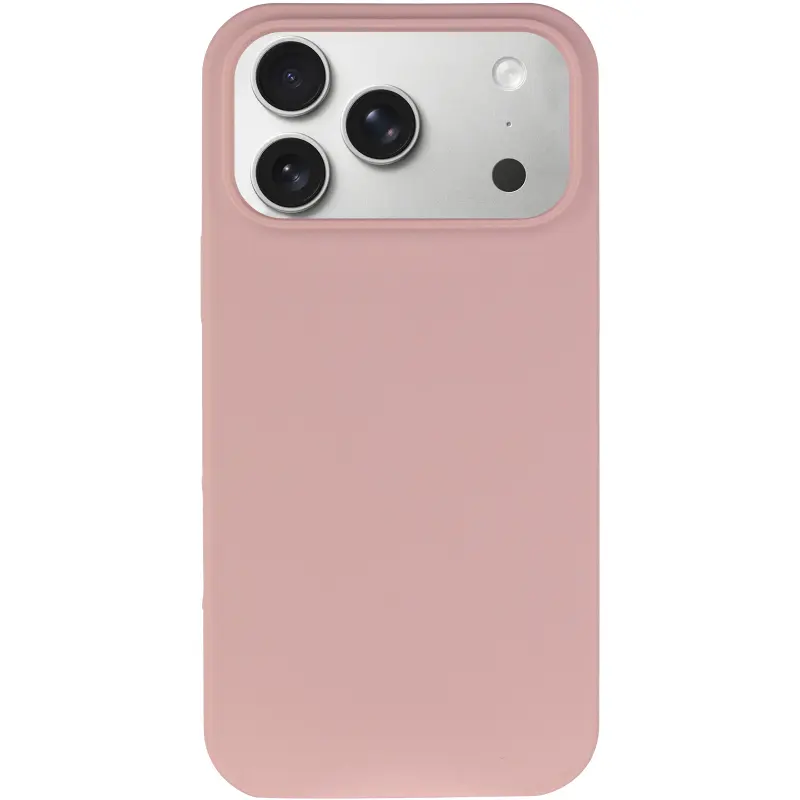 Etui Silk Case Full Protective do Apple iPhone 17 Pro Max / 18 Pro Max (6.9"), Różowy / Pink Sand 1, Silikon