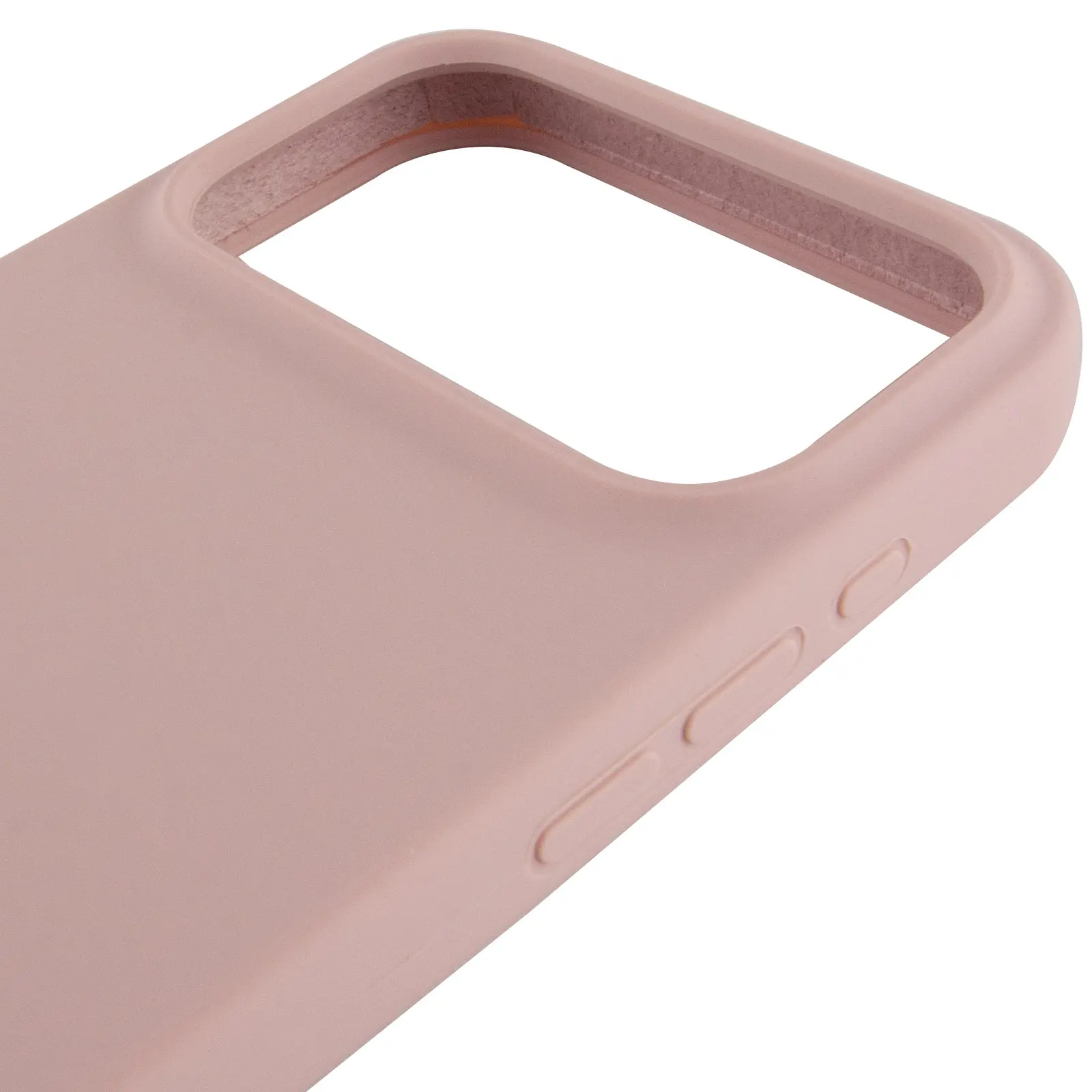 Etui Silk Case Full Protective do Apple iPhone 17 Pro Max / 18 Pro Max (6.9"), Różowy / Pink Sand 3, Silikon