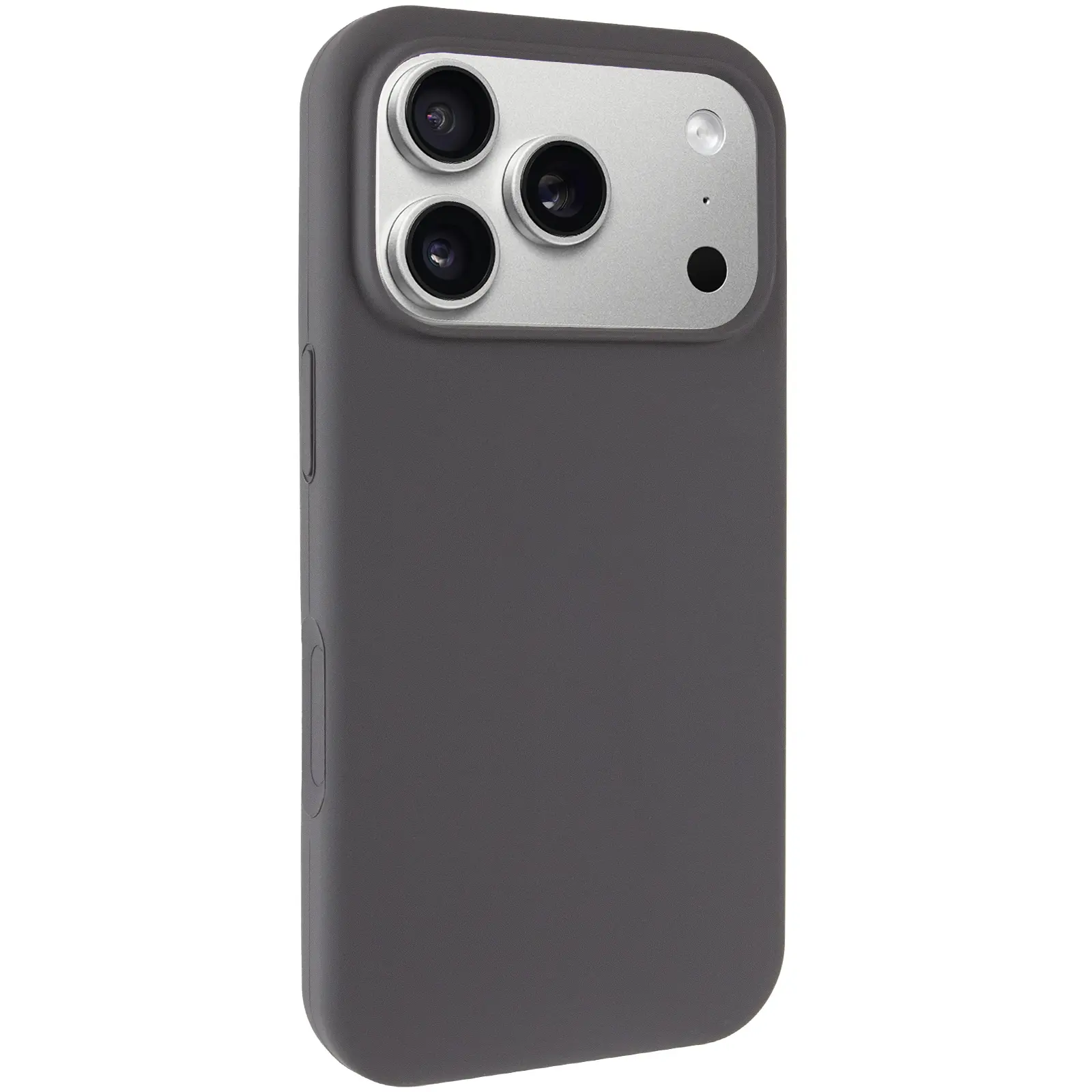Etui Silk Case Full Protective do Apple iPhone 17 Pro Max / 18 Pro Max (6.9"), Szary / Dark Gray, Silikon