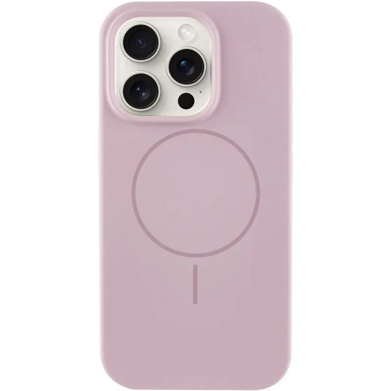Чохол Silk Full Protective (AA) NO LOGO with Magnetic Fit для Apple iPhone 13 Pro Max (6.7"), Рожевий / Pink Sand, Силікон