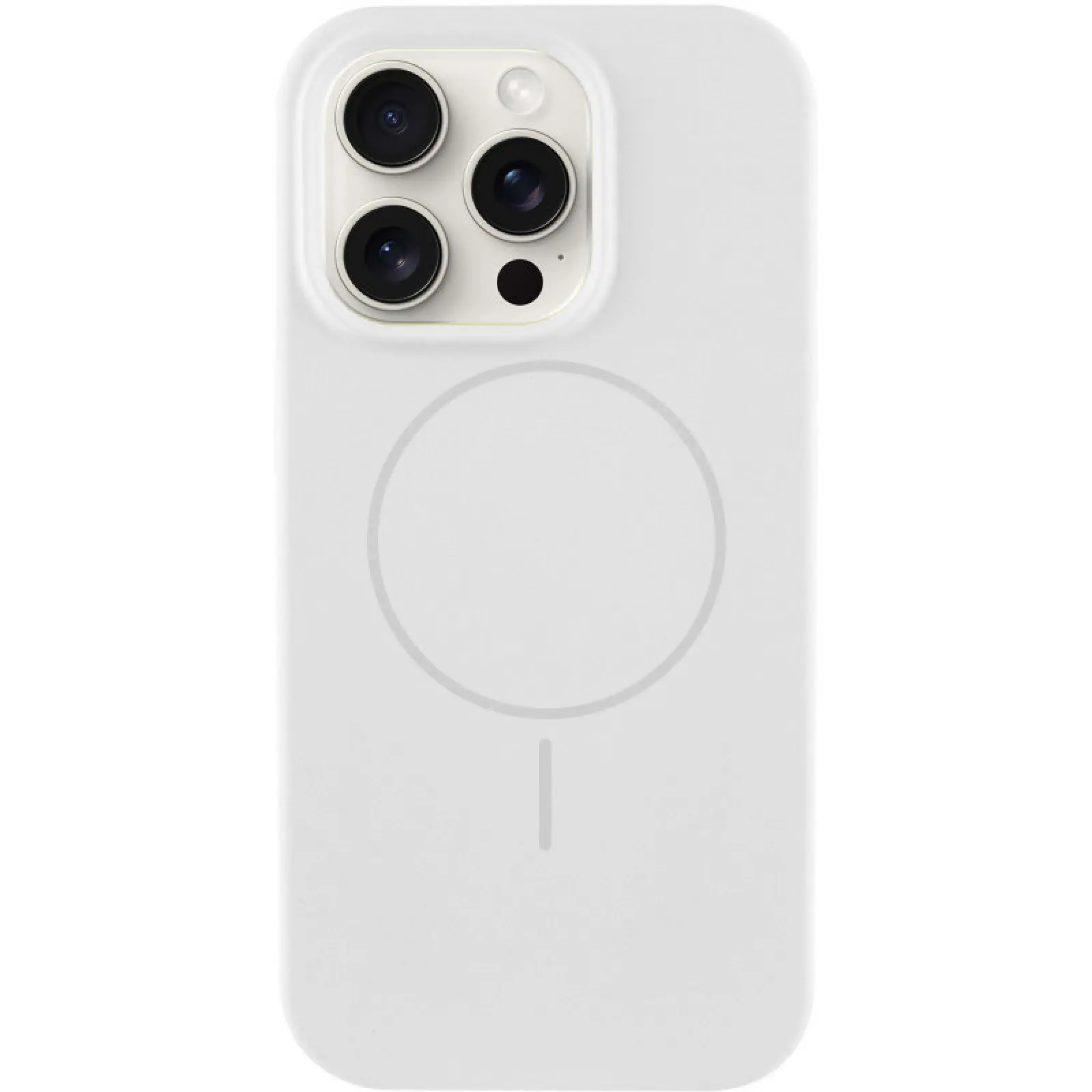 Etui Silk Full Protective with Magnetic Fit do Apple iPhone 13 Pro (6.1"), Biały / White, Silikon