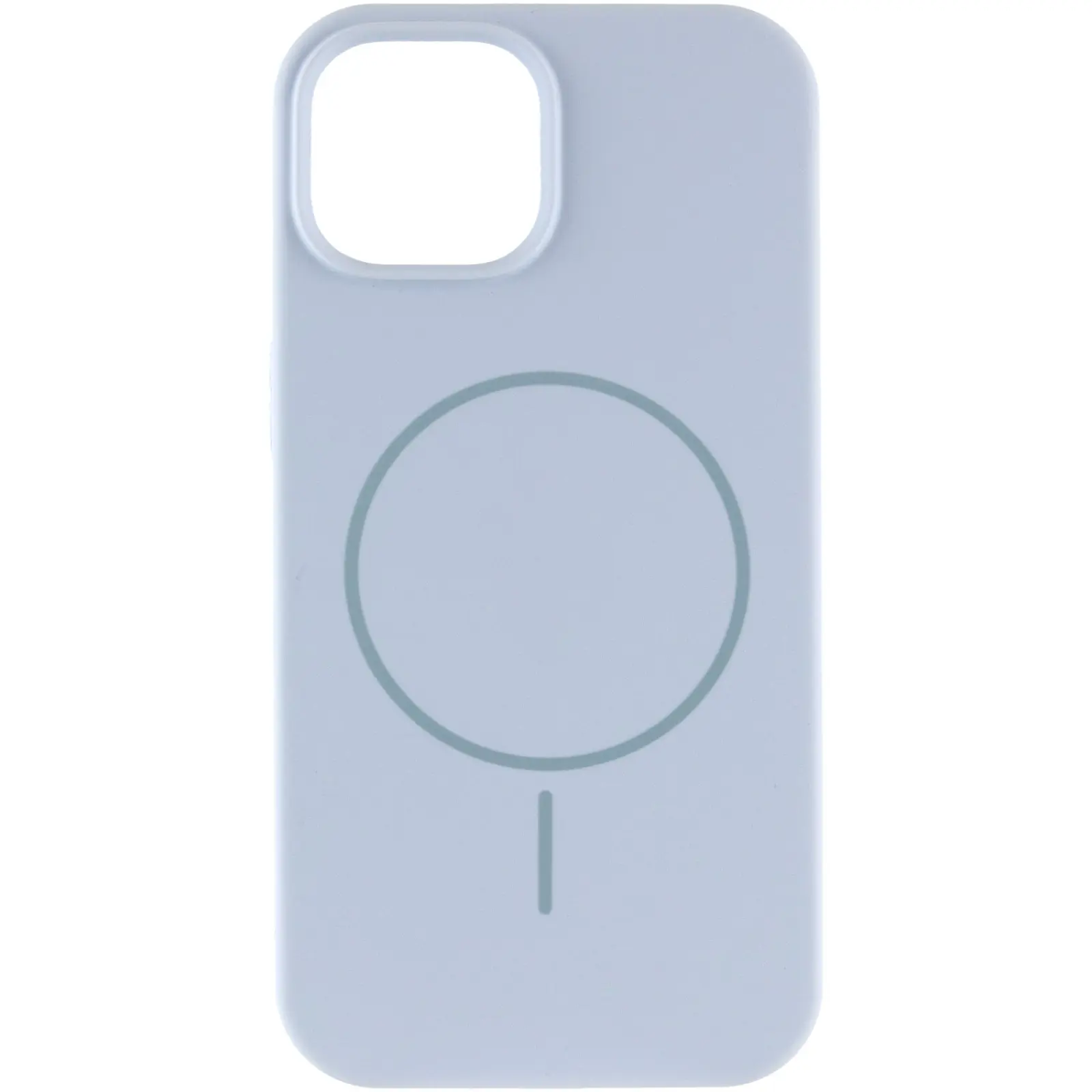 Silk Case Full Protective with Magnetic Fit for Apple iPhone 13 (6.1"), Blue / Lilac Blue 1, Silicone