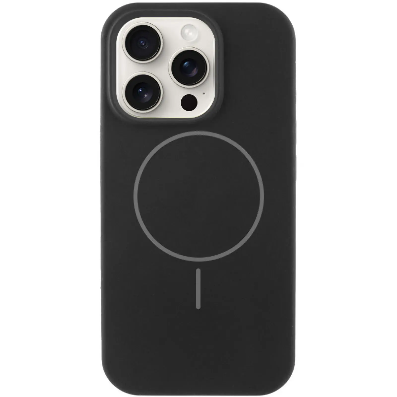 Etui Silk Full Protective with Magnetic Fit do Apple iPhone 14 Pro Max (6.7"), Czarny / Black, Silikon