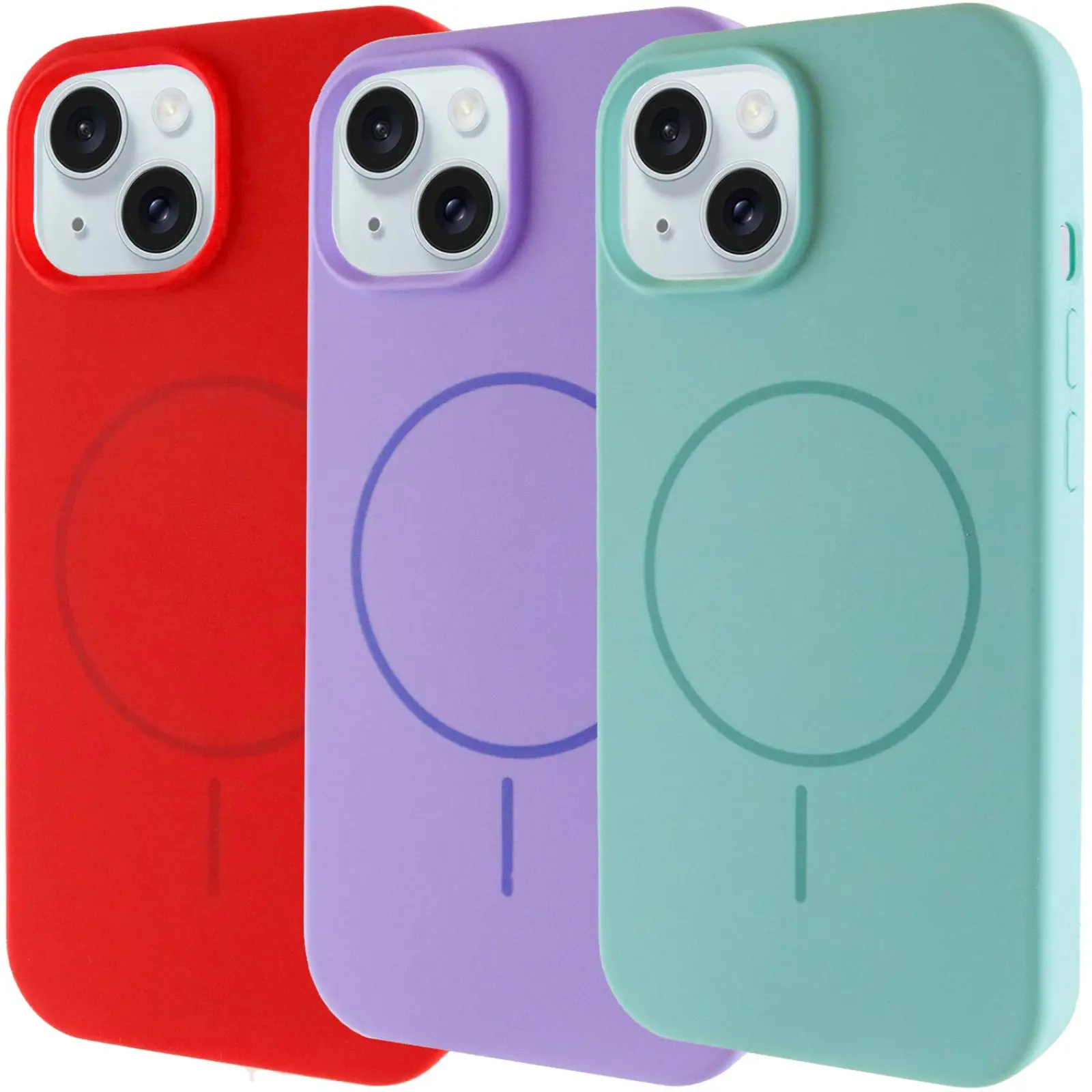 Etui Silk Full Protective with Magnetic Fit do Apple iPhone 14 (6.1"), Silikon