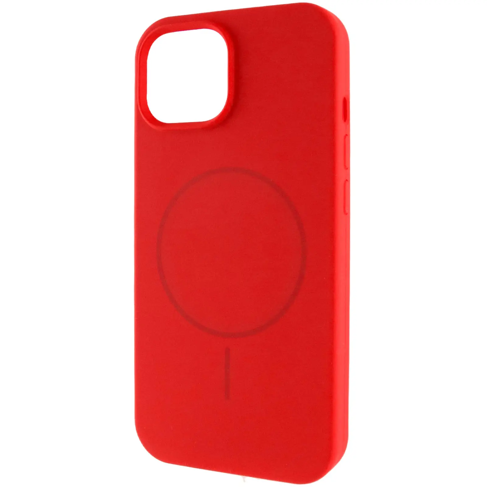 Etui Silk Full Protective with Magnetic Fit do Apple iPhone 14 (6.1"), Czerwony / Red, Silikon