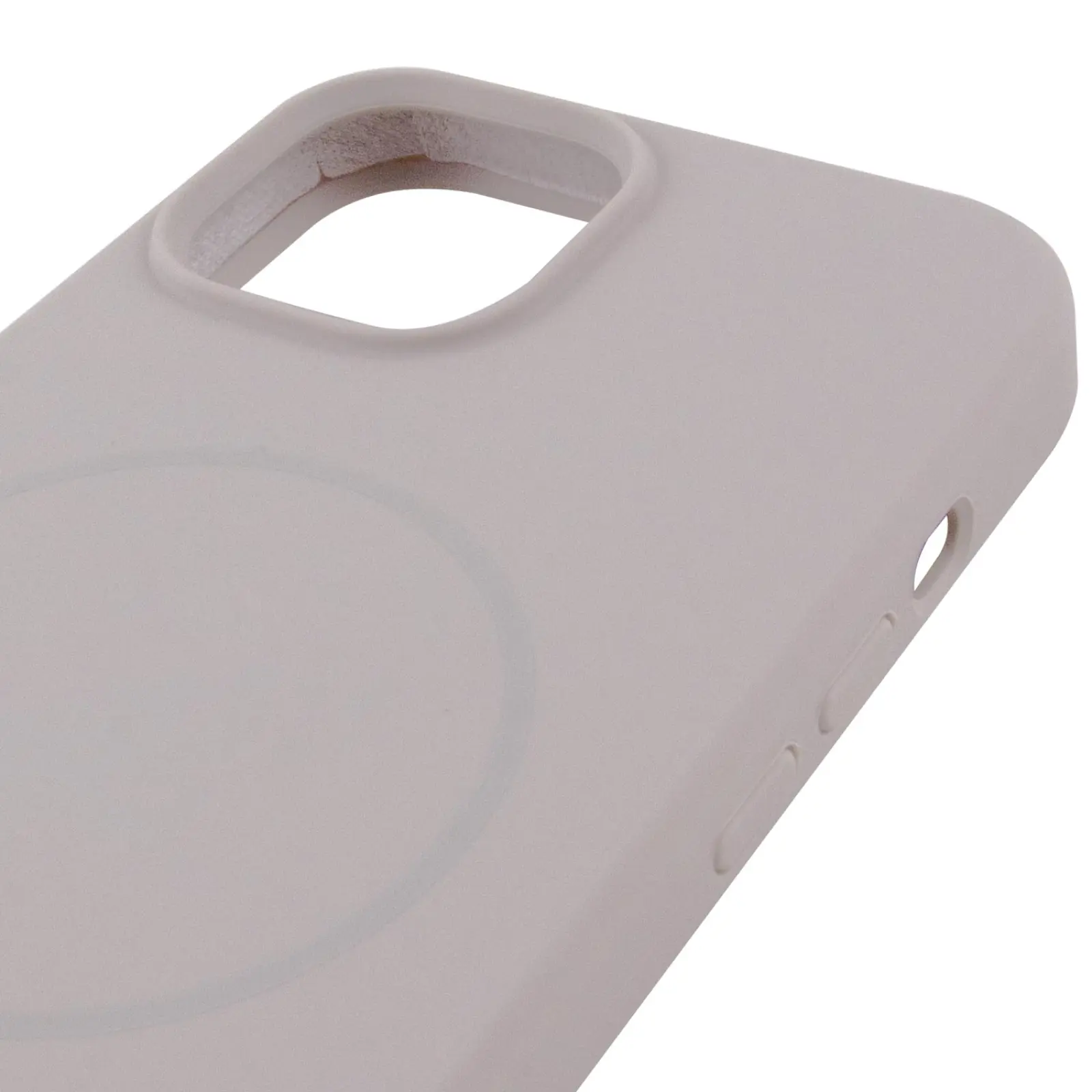 Etui Silk Full Protective with Magnetic Fit do Apple iPhone 14 (6.1"), Szary / Light Grey 3, Silikon
