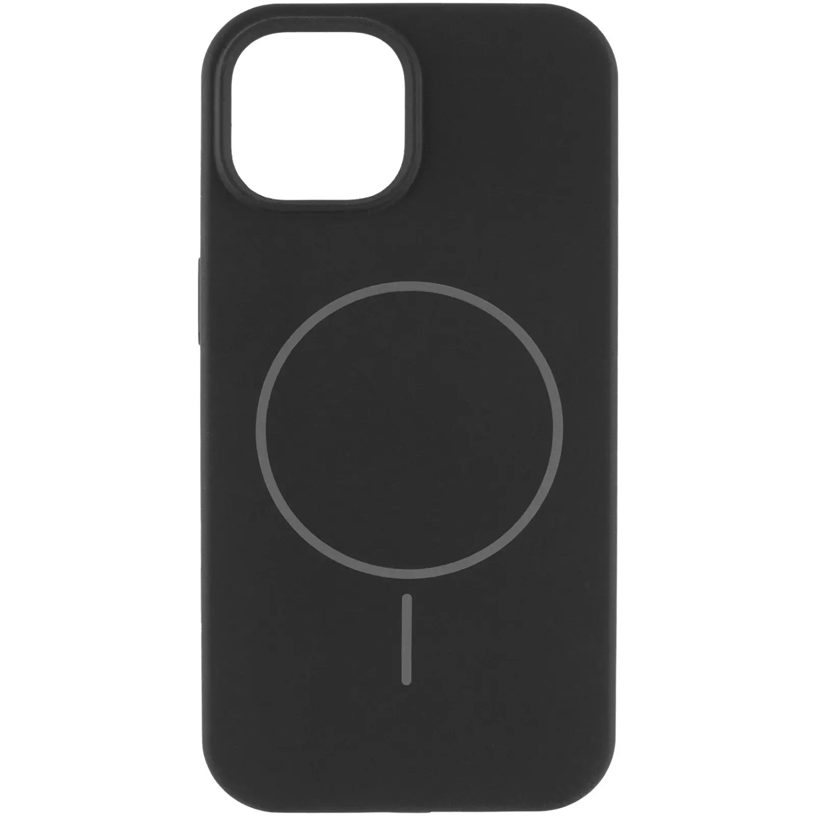 Etui Silk Full Protective with Magnetic Fit do Apple iPhone 14 (6.1"), Czarny / Black 1, Silikon