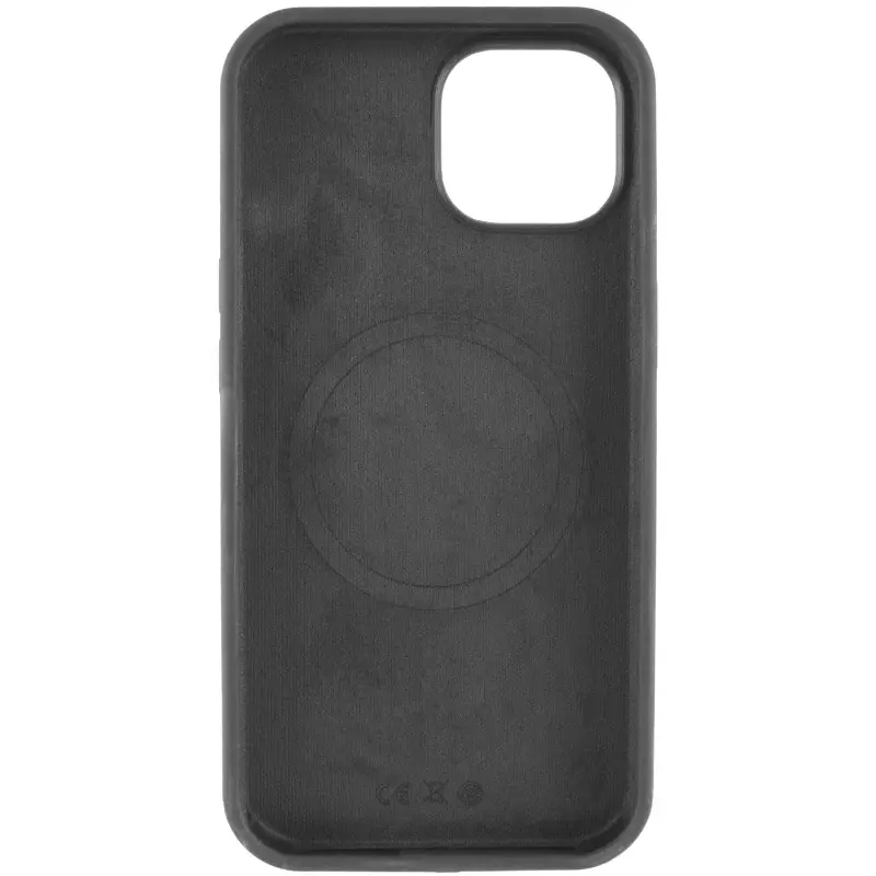 Etui Silk Full Protective with Magnetic Fit do Apple iPhone 14 (6.1"), Czarny / Black 2, Silikon