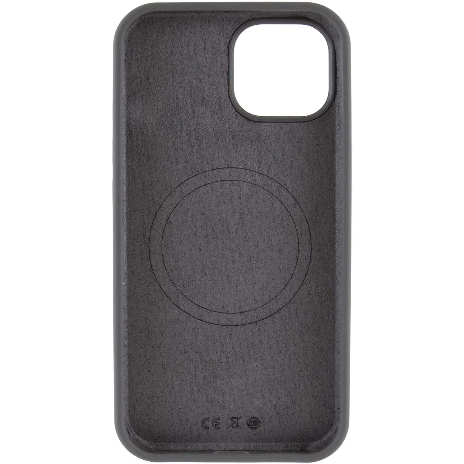 Etui Silk Full Protective with Magnetic Fit do Apple iPhone 14 (6.1"), Szary / Dark Gray 2, Silikon
