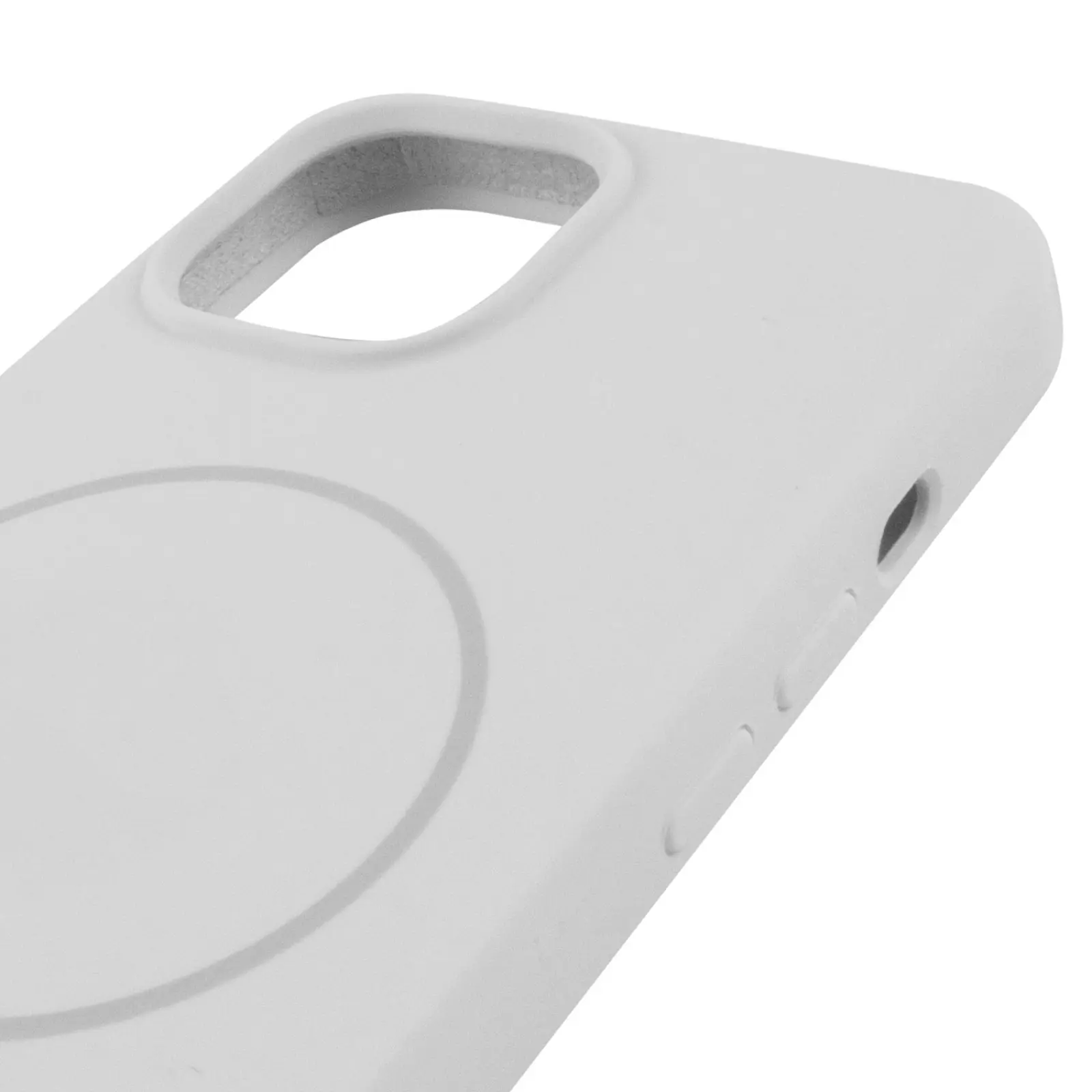Etui Silk Full Protective with Magnetic Fit do Apple iPhone 15 (6.1"), Biały / White 3, Silikon