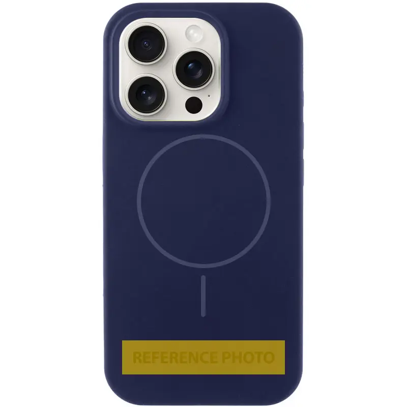 Etui Silk Full Protective with Magnetic Fit do Apple iPhone 16 (6.1"), Ciemno-niebieski / Midnight blue, Silikon