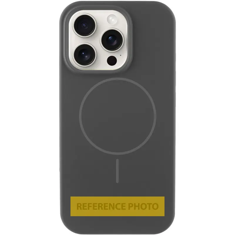 Etui Silk Full Protective with Magnetic Fit do Apple iPhone 16 (6.1"), Szary / Dark Gray, Silikon