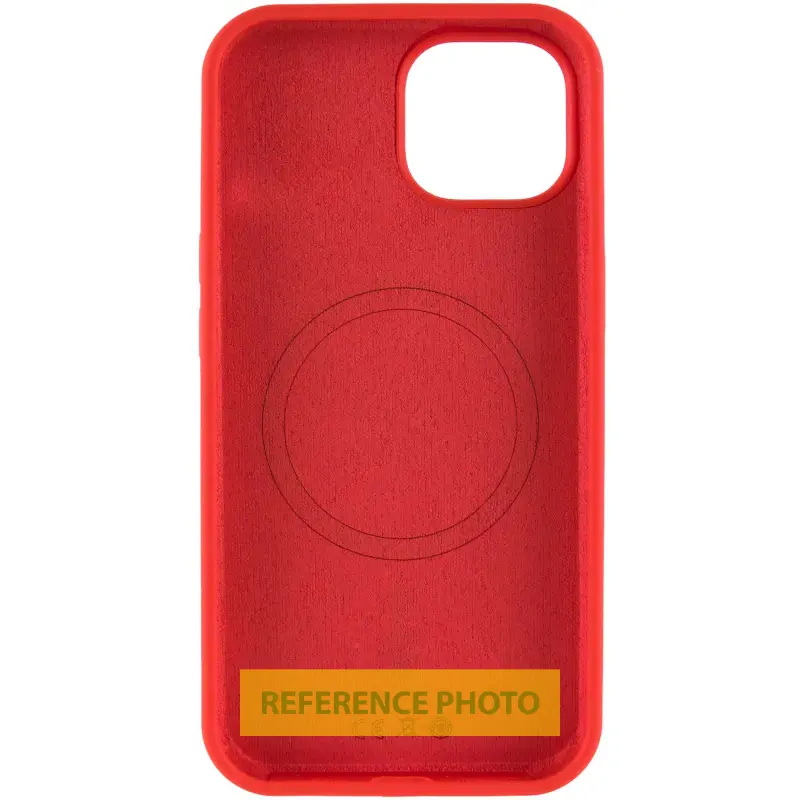 Silk Case Full Protective with Magnetic Fit for Apple iPhone 17 Pro (6.3"), Red 1, Silicone