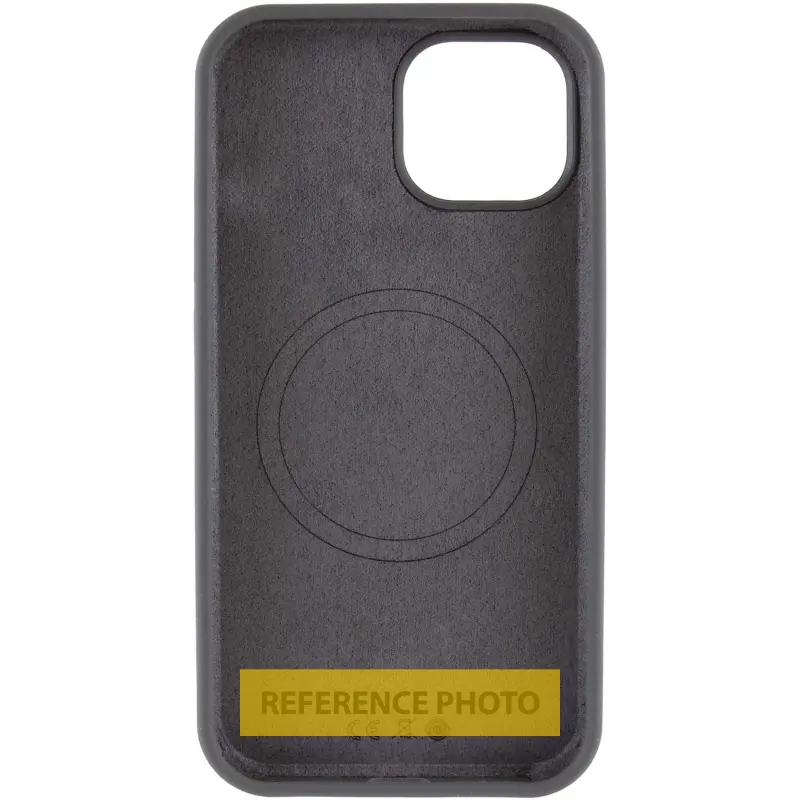 Silk Case Full Protective with Magnetic Fit for Apple iPhone 17 Pro (6.3"), Gray / Dark Gray 1, Silicone