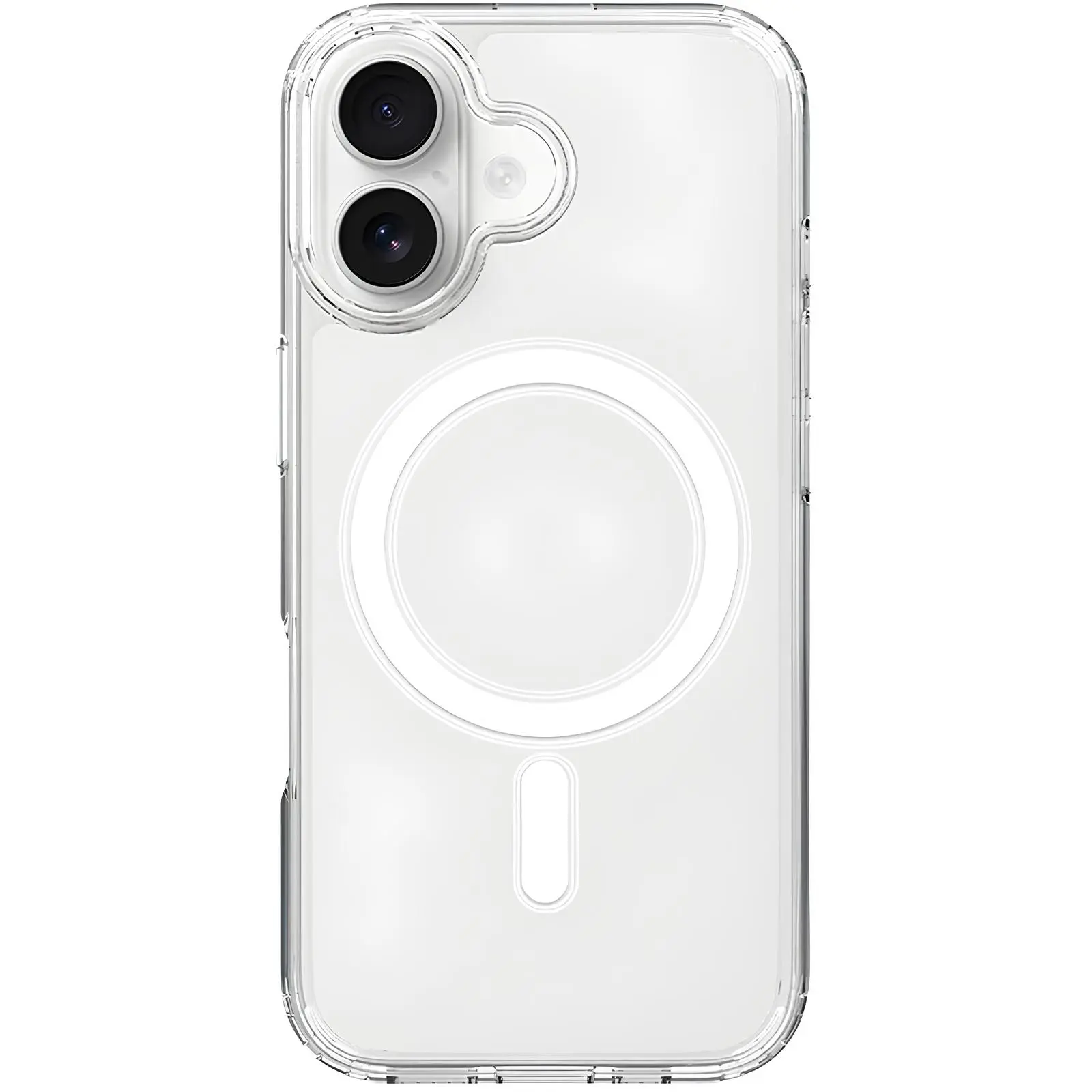 TPU Crystal Case with Magnetic Fit do Apple iPhone 16 Plus (6.7"), Clear 3, TPU
