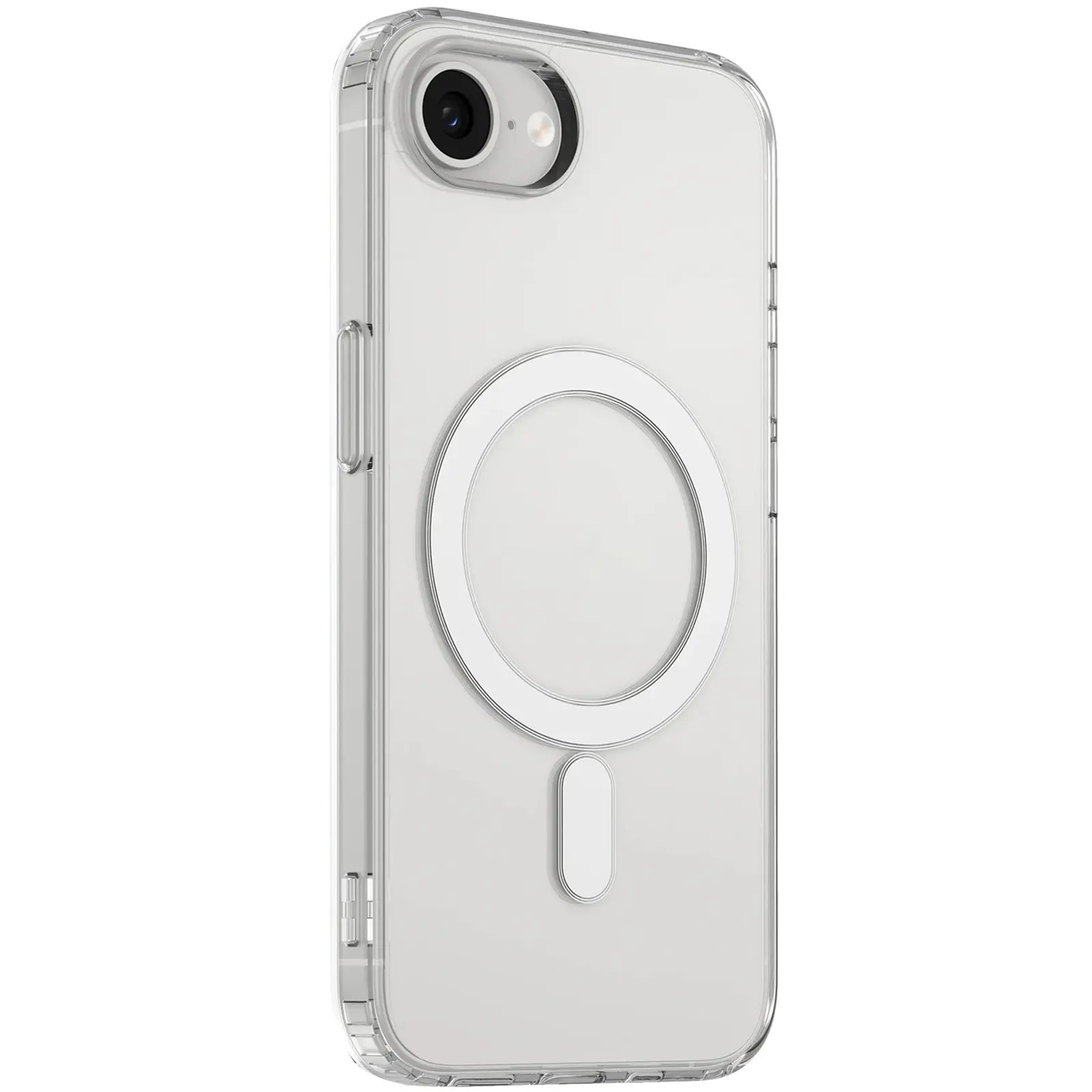 TPU Crystal Case with Magnetic Fit do Apple iPhone 16e / 17e (6.1"), TPU