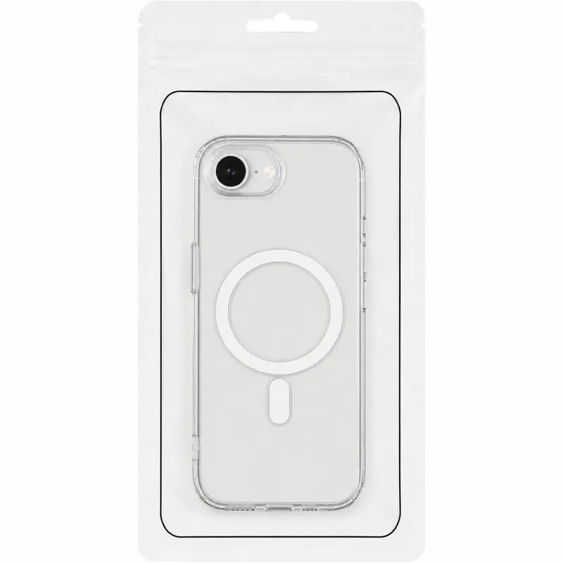 TPU Crystal Case with Magnetic Fit do Apple iPhone 16e / 17e (6.1") 5, TPU