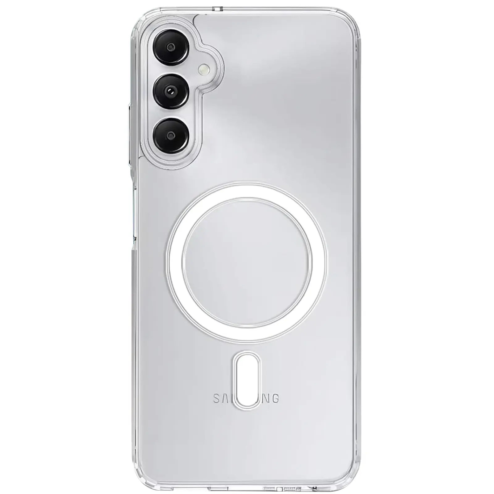 TPU Crystal Case with Magnetic Fit do Samsung Galaxy A27, Clear, TPU