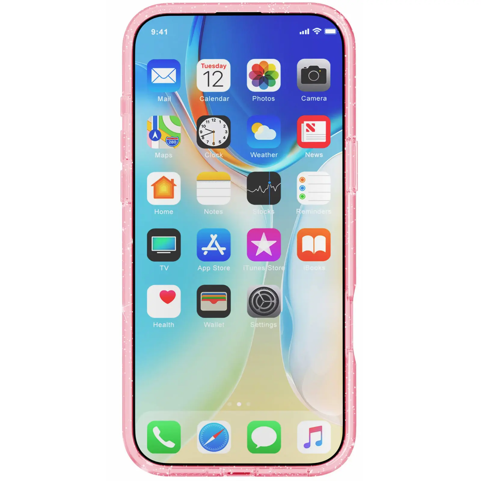 Etui TPU Eclipse Sparkle Magnetic Fit do Apple iPhone 17 Pro / 18 Pro (6.3"), Pink 2, TPU
