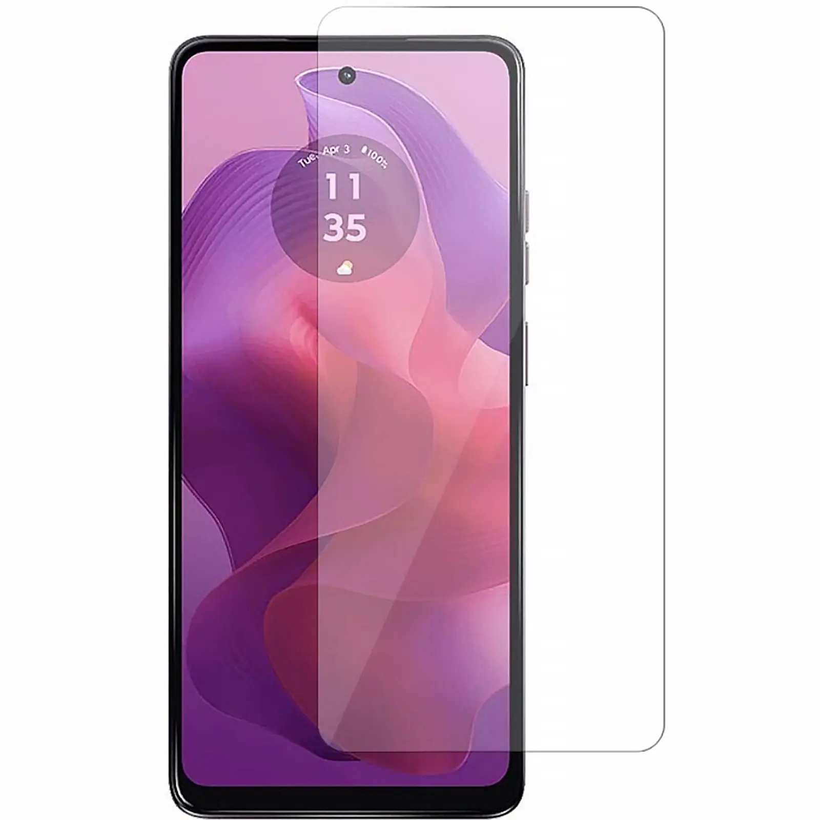 Захисне скло Gold для Motorola Moto G54 / G55 / G14, Прозорий, Загартоване скло