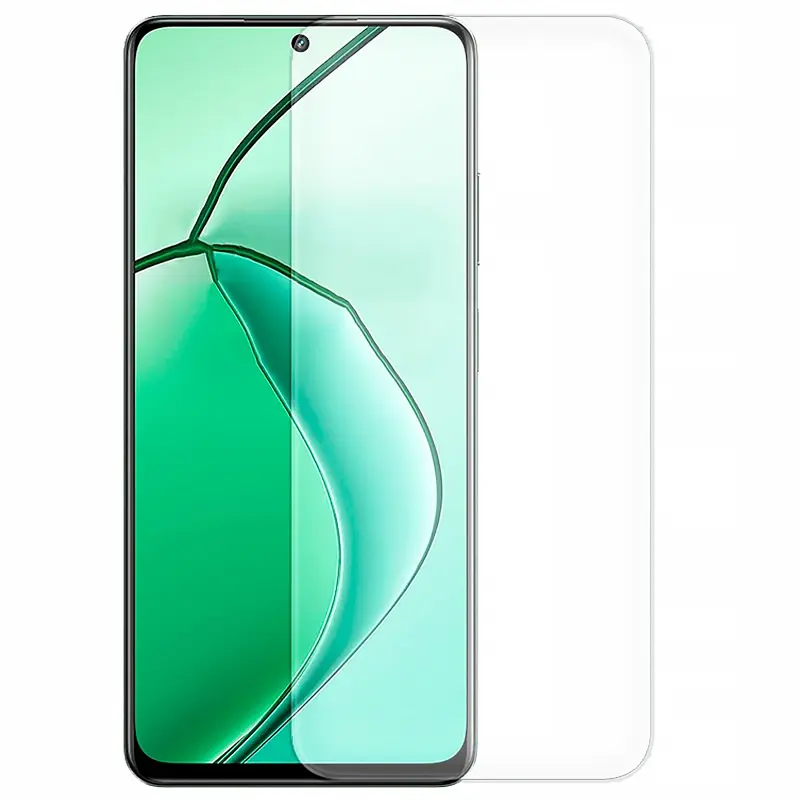 Захисне скло Gold для Realme 12 4G / 12+ 5G / 13 4G / 14 5G / 14T / P3, Прозорий, Загартоване скло