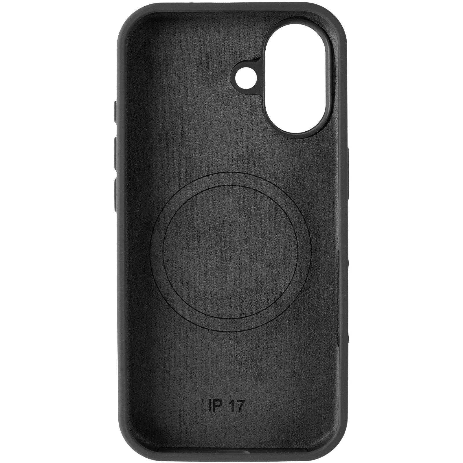 Etui Silk Duo Color (AA) NO LOGO with Magnetic Fit do Apple iPhone 17 (6.3"), Black 3, Silikon