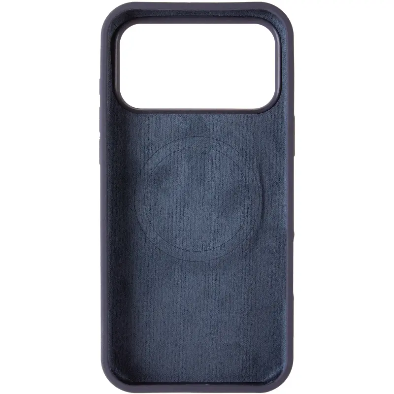 Etui Silk Duo Color (AA) NO LOGO with Magnetic Fit do Apple iPhone 17 Pro / 18 Pro (6.3"), Midnight Blue 2, Silikon