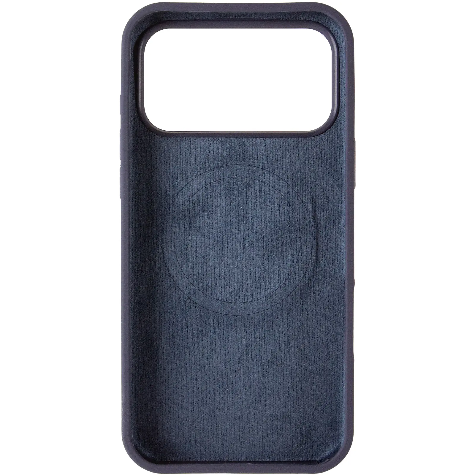 Etui Silk Duo Color (AA) NO LOGO with Magnetic Fit do Apple iPhone 17 Pro / 18 Pro (6.3"), Midnight Blue 2, Silikon