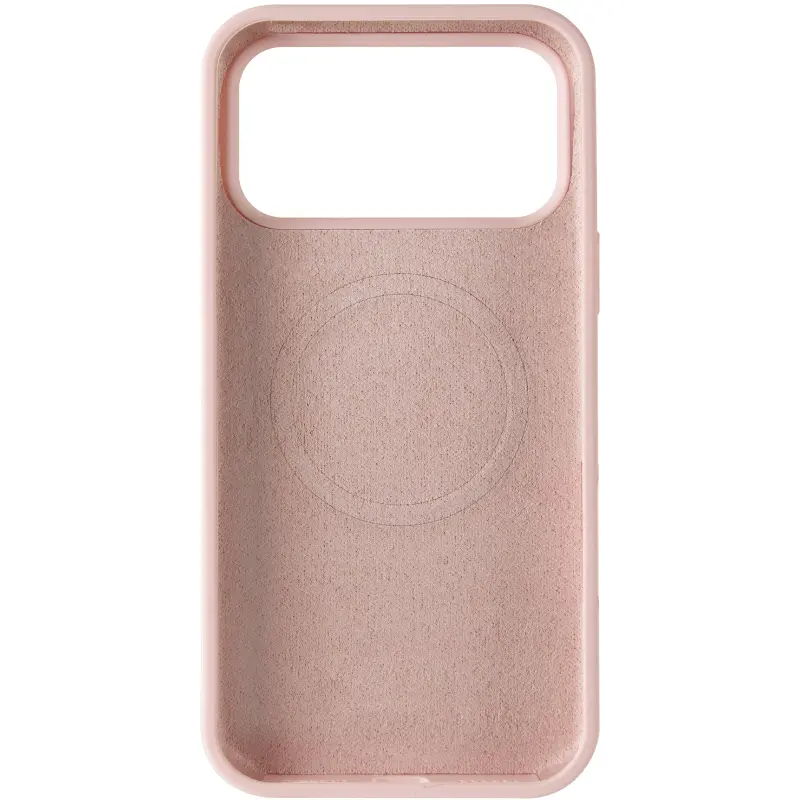 Etui Silk Duo Color (AA) NO LOGO with Magnetic Fit do Apple iPhone 17 Pro / 18 Pro (6.3"), Pink 2, Silikon