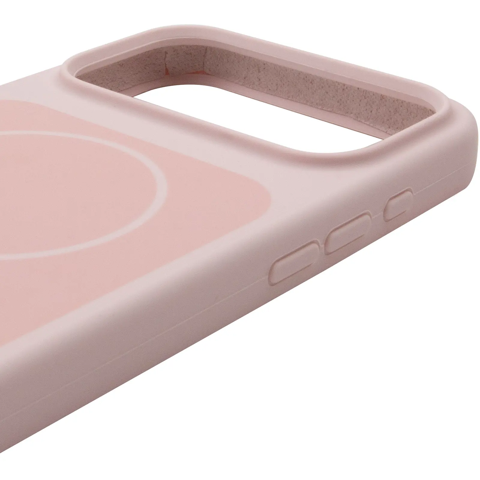 Etui Silk Duo Color (AA) NO LOGO with Magnetic Fit do Apple iPhone 17 Pro / 18 Pro (6.3"), Pink 3, Silikon