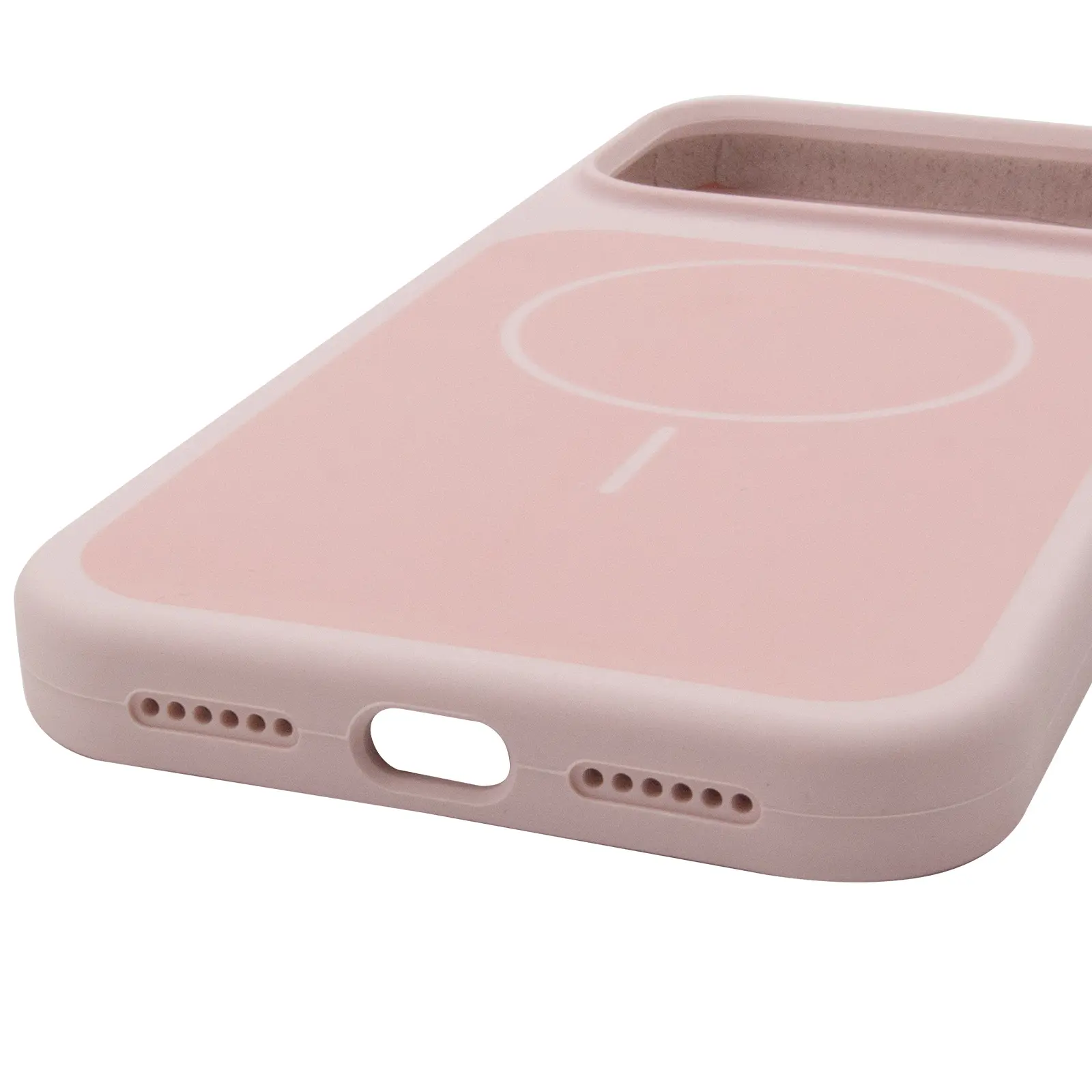 Etui Silk Duo Color (AA) NO LOGO with Magnetic Fit do Apple iPhone 17 Pro / 18 Pro (6.3"), Pink 4, Silikon