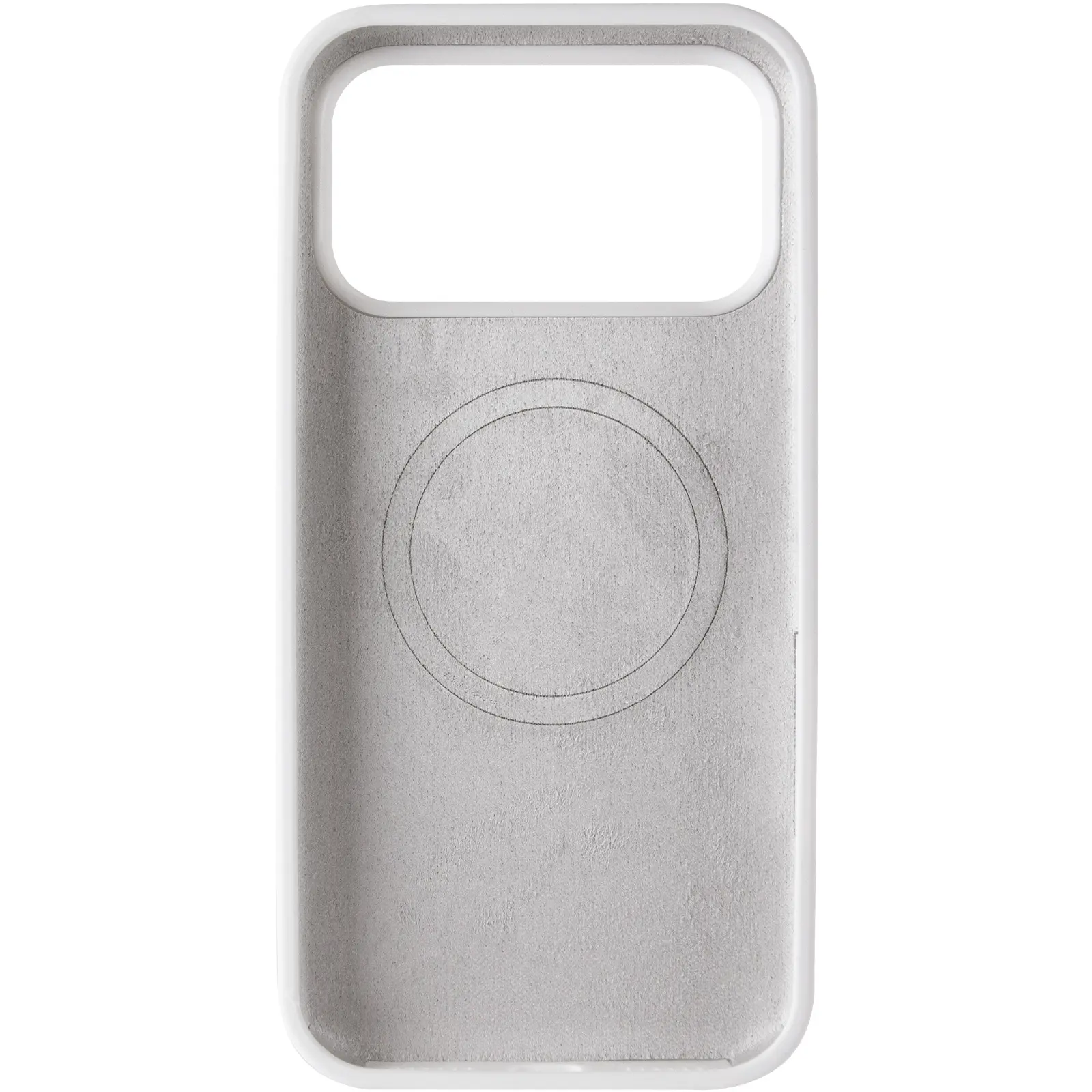Etui Silk Duo Color (AA) NO LOGO with Magnetic Fit do Apple iPhone 17 Pro / 18 Pro (6.3"), White 2, Silikon