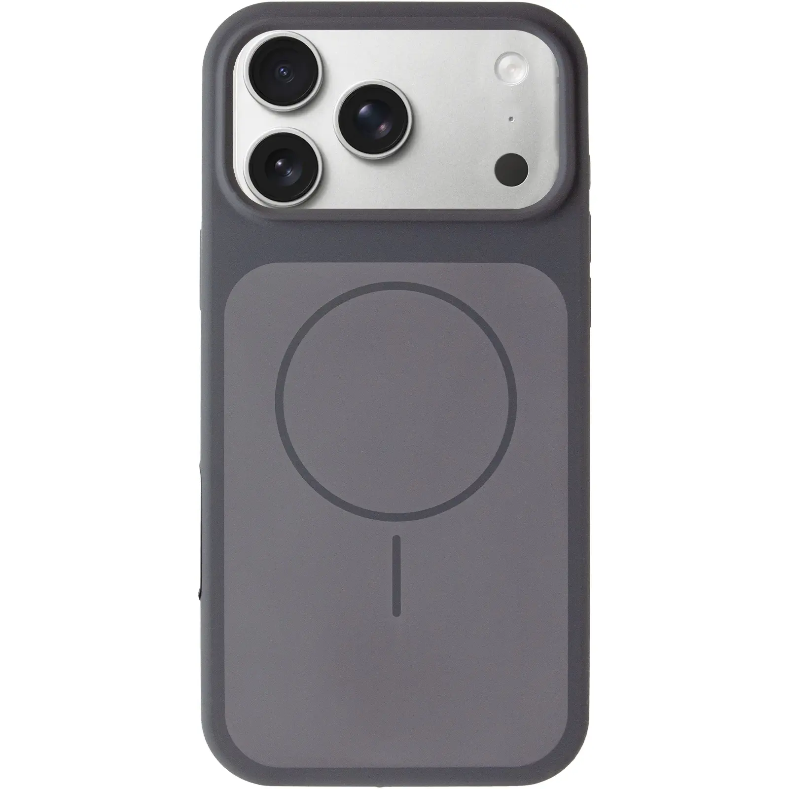 Etui Silk Duo Color (AA) NO LOGO with Magnetic Fit do Apple iPhone 17 Pro Max / 18 Pro Max (6.9"), Gray 1, Silikon