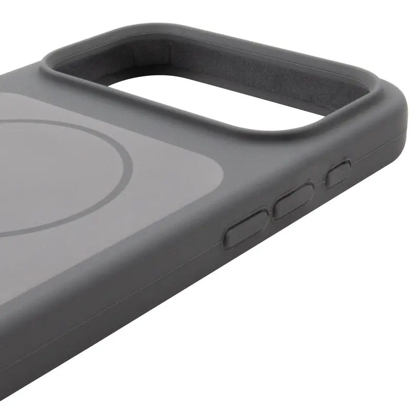 Etui Silk Duo Color (AA) NO LOGO with Magnetic Fit do Apple iPhone 17 Pro Max / 18 Pro Max (6.9"), Gray 3, Silikon