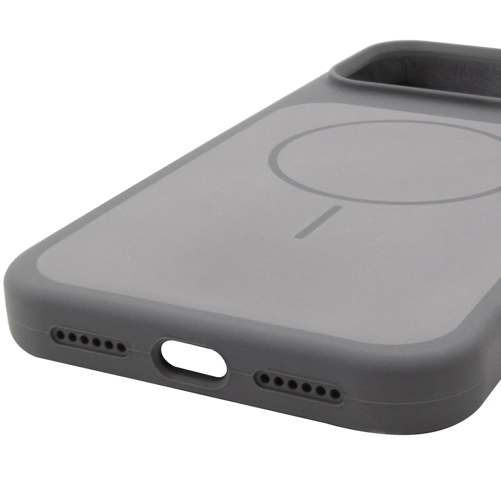 Etui Silk Duo Color (AA) NO LOGO with Magnetic Fit do Apple iPhone 17 Pro Max / 18 Pro Max (6.9"), Gray 4, Silikon