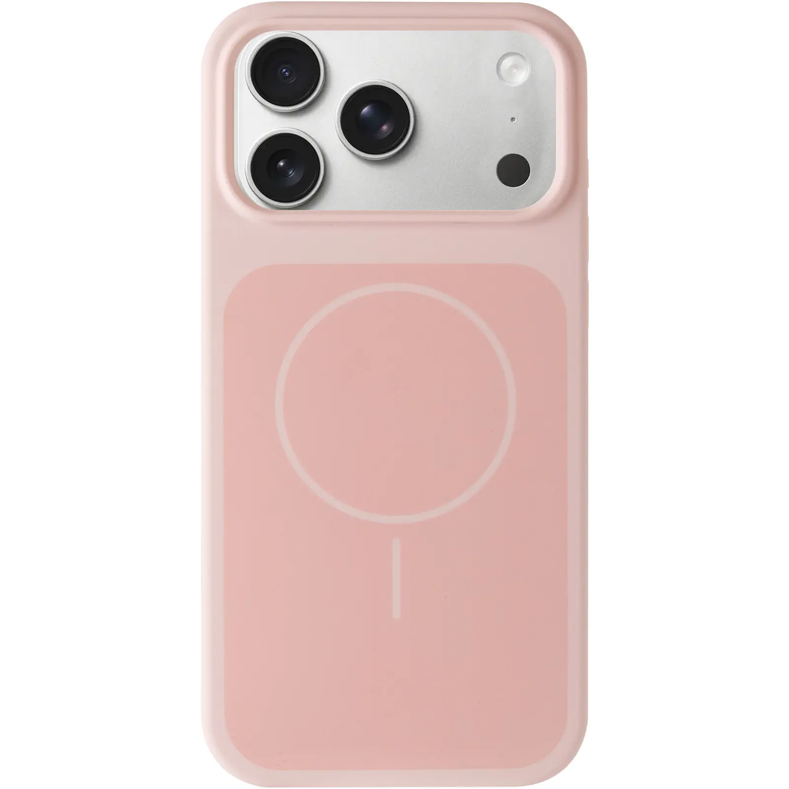 Etui Silk Duo Color (AA) NO LOGO with Magnetic Fit do Apple iPhone 17 Pro Max / 18 Pro Max (6.9"), Pink 1, Silikon